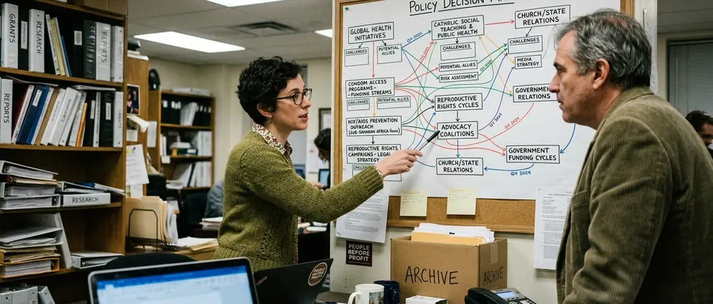 Policy decision map